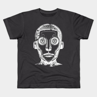 Android Face Kids T-Shirt